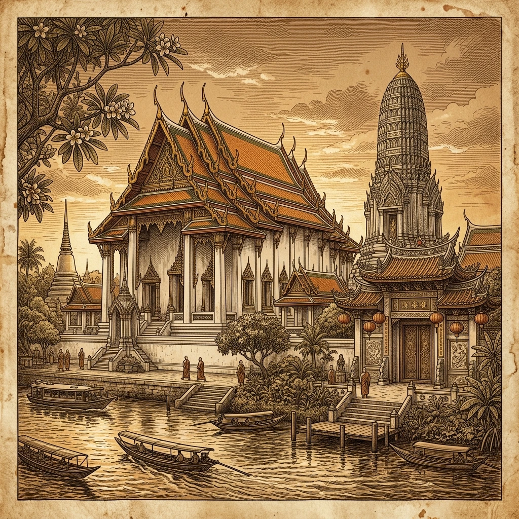 ภาพวาดวัดกัลยาณมิตร (ซำปอกง)